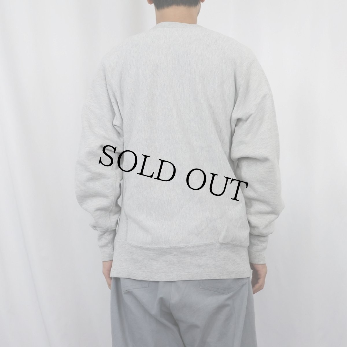 画像3: 80’s Champion REVERSE WEAVE USA製 トリコタグ "MICHIGAN" プリントスウェット L (3)