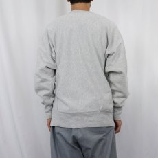 画像3: 80’s Champion REVERSE WEAVE USA製 トリコタグ "MICHIGAN" プリントスウェット L (3)