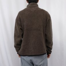 画像3: 90's NIKE ACG 犬タグ ロゴ刺繍 ボアフリースジャケット XL (3)