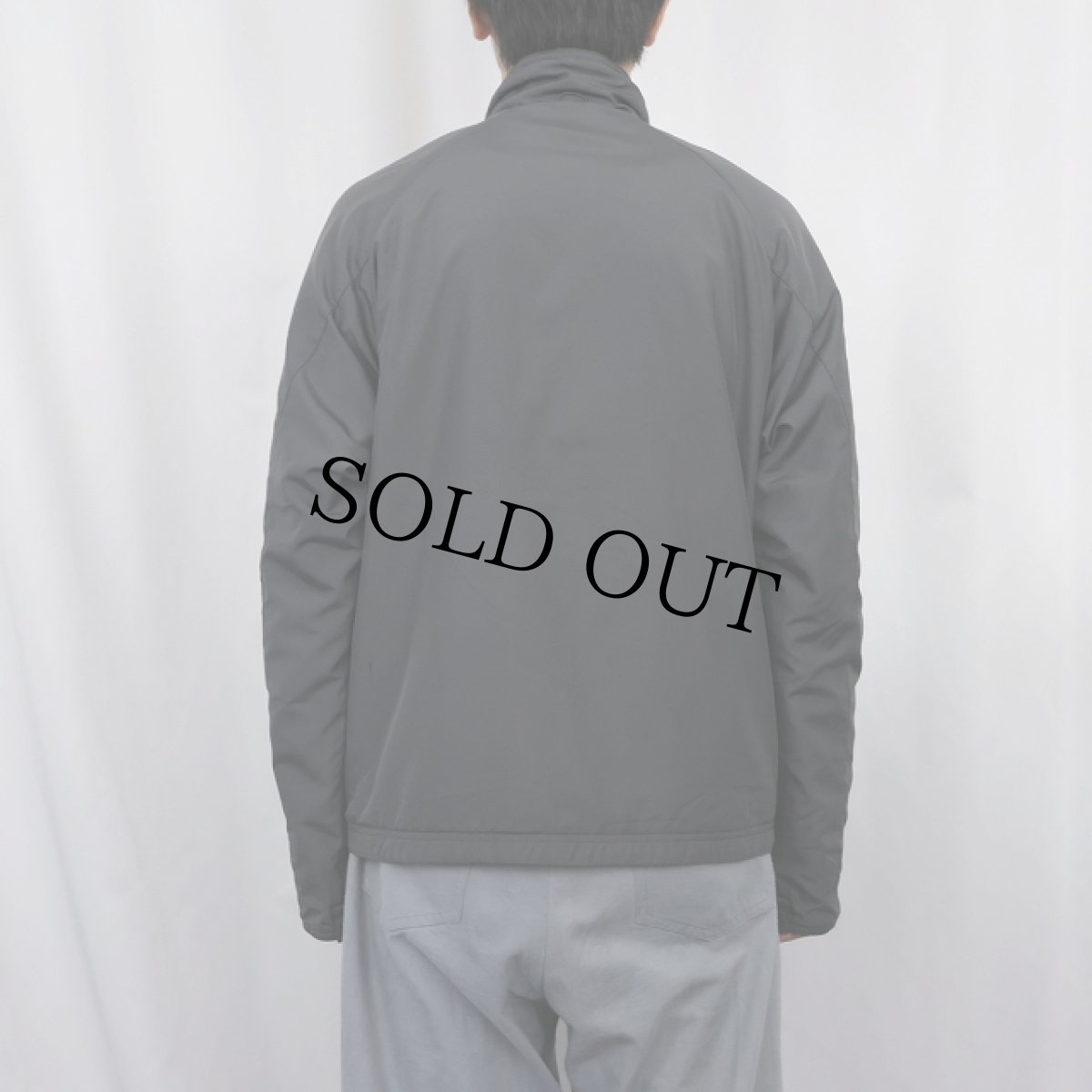 画像3: 2000's NIKE ACG ロゴ刺繍 ナイロンジャケット GRAY M (3)