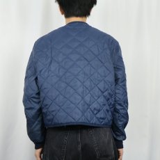 画像3: 60〜70's Styled by American キルティングライナージャケット NAVY SIZE42 (3)