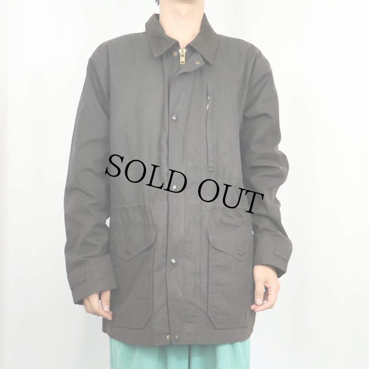 画像2: FILSON USA製 オイルドジャケット BLACK L (2)