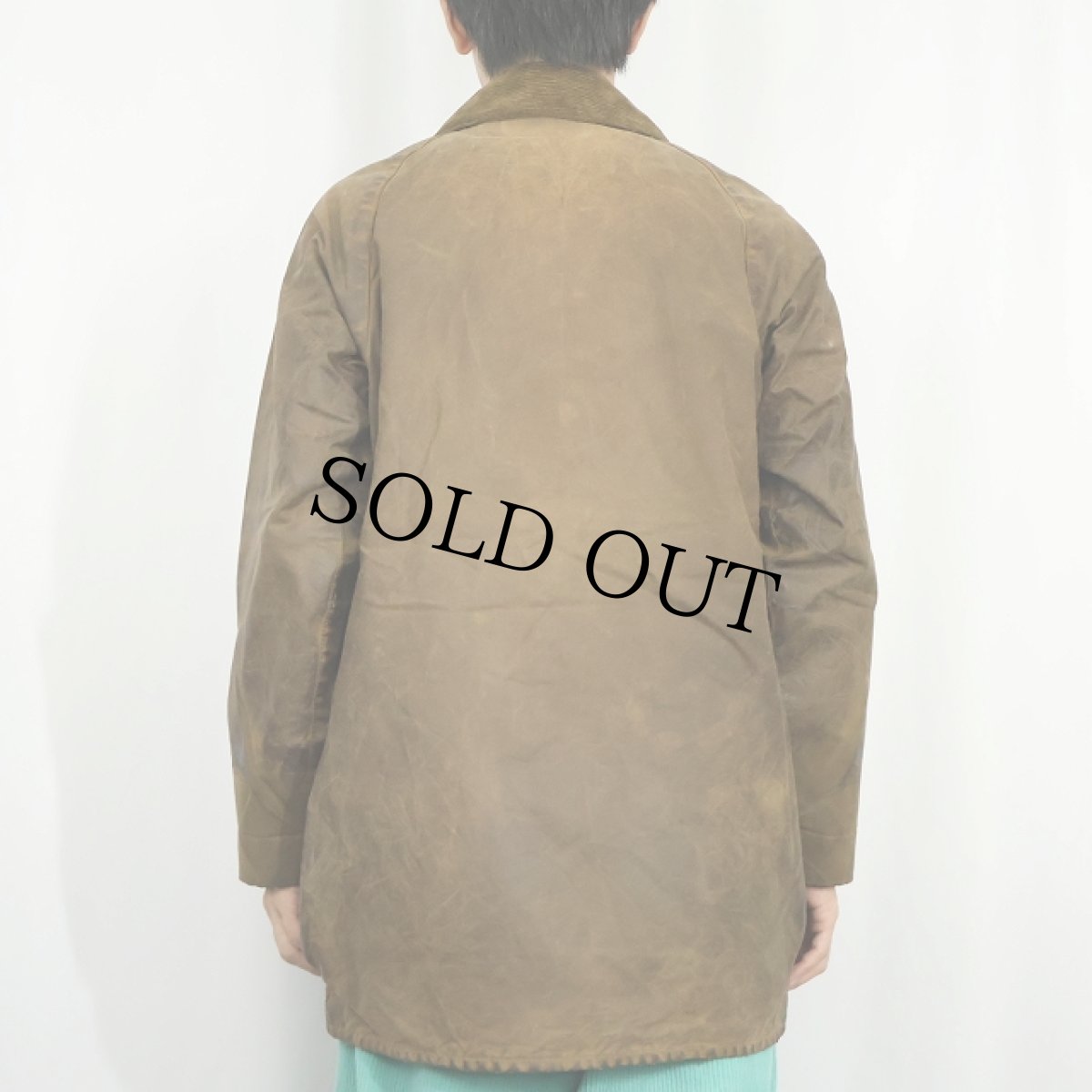 画像3: 80's Barbour ENGLAND製 オイルドジャケット 2ワラント (3)