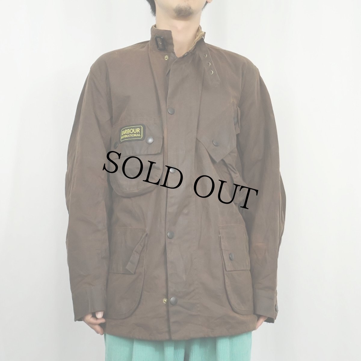 画像3: Barbour ENGLAND製 "INTERNATIONAL" オイルドジャケット (3)