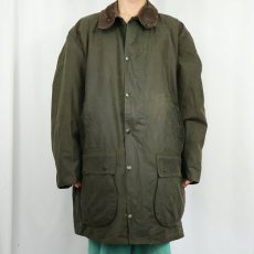 画像2: 90's Barbour ENGLAND製 "NORTHUMBRIA" オイルドジャケット 3ワラント (2)