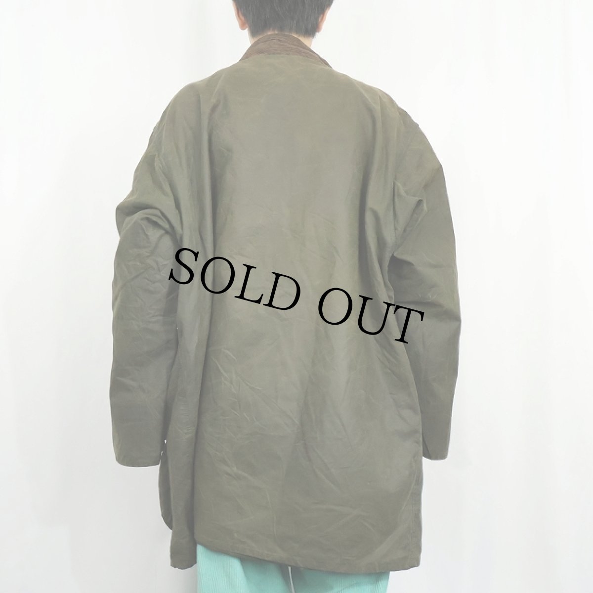 画像3: 90's Barbour ENGLAND製 "NORTHUMBRIA" オイルドジャケット 3ワラント (3)