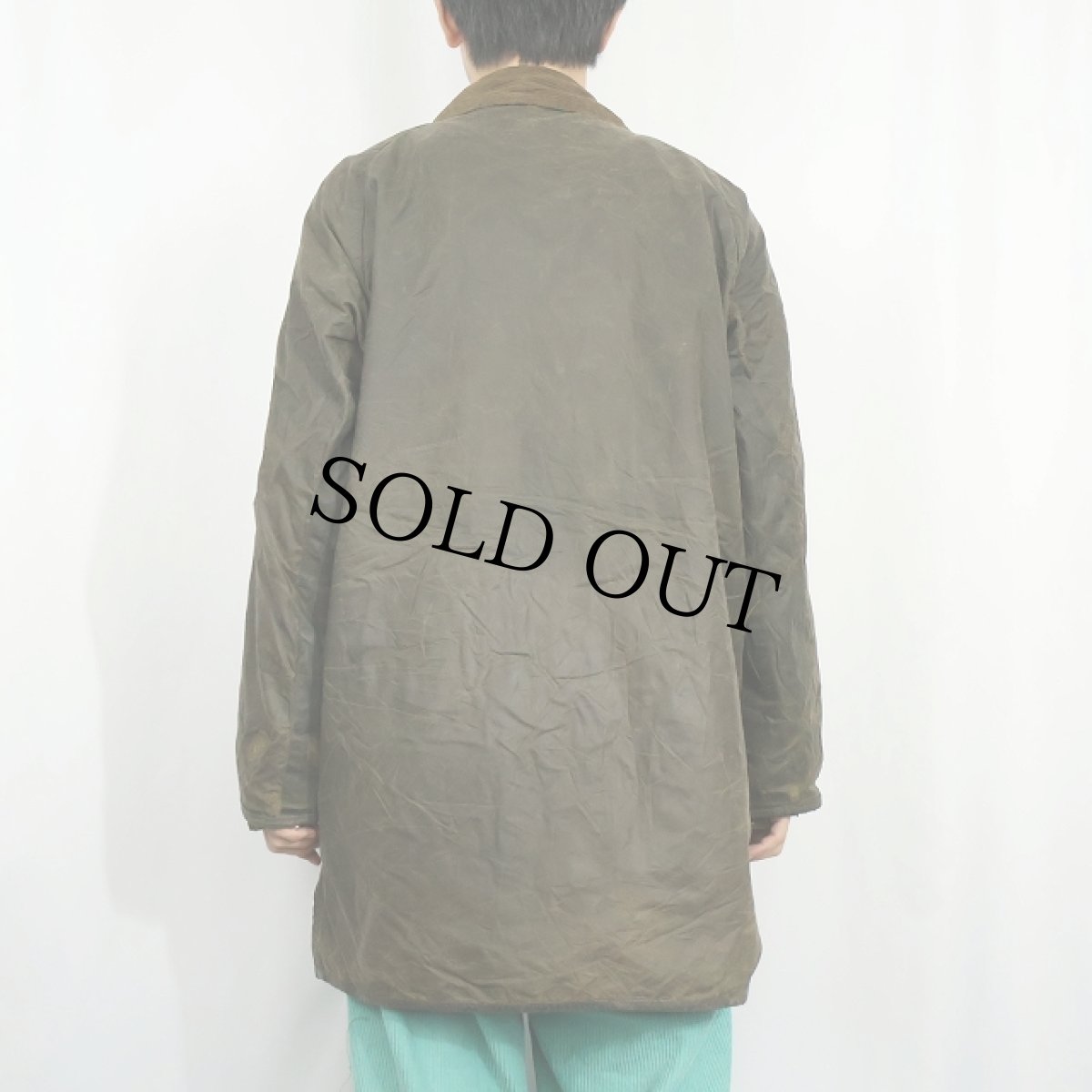 画像3: 80's Barbour ENGLAND製 "GAMEFAIR" ロゴピンズ付き オイルドジャケット 2ワラント (3)