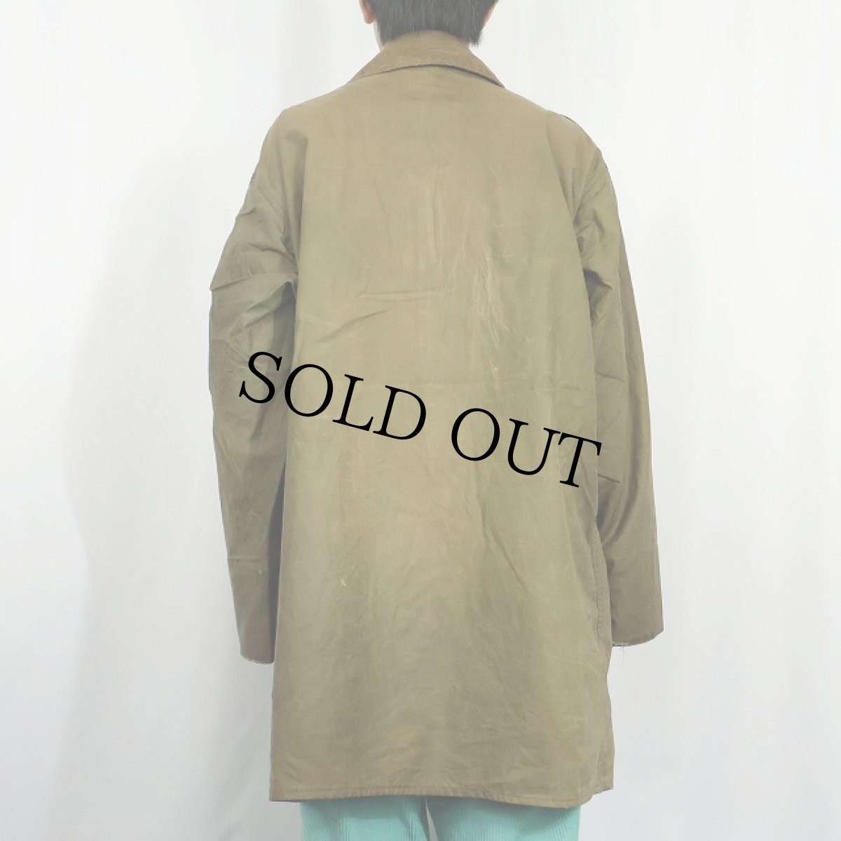 画像3: 70〜80's Barbour ENGLAND製 "BORDER" オイルドジャケット 1ワラント (3)