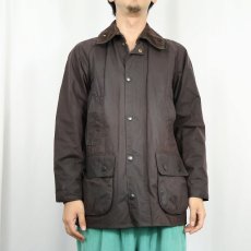 画像2: 90's Barbour ENGLAND製 "BEDALE" オイルドジャケット 3ワラント (2)