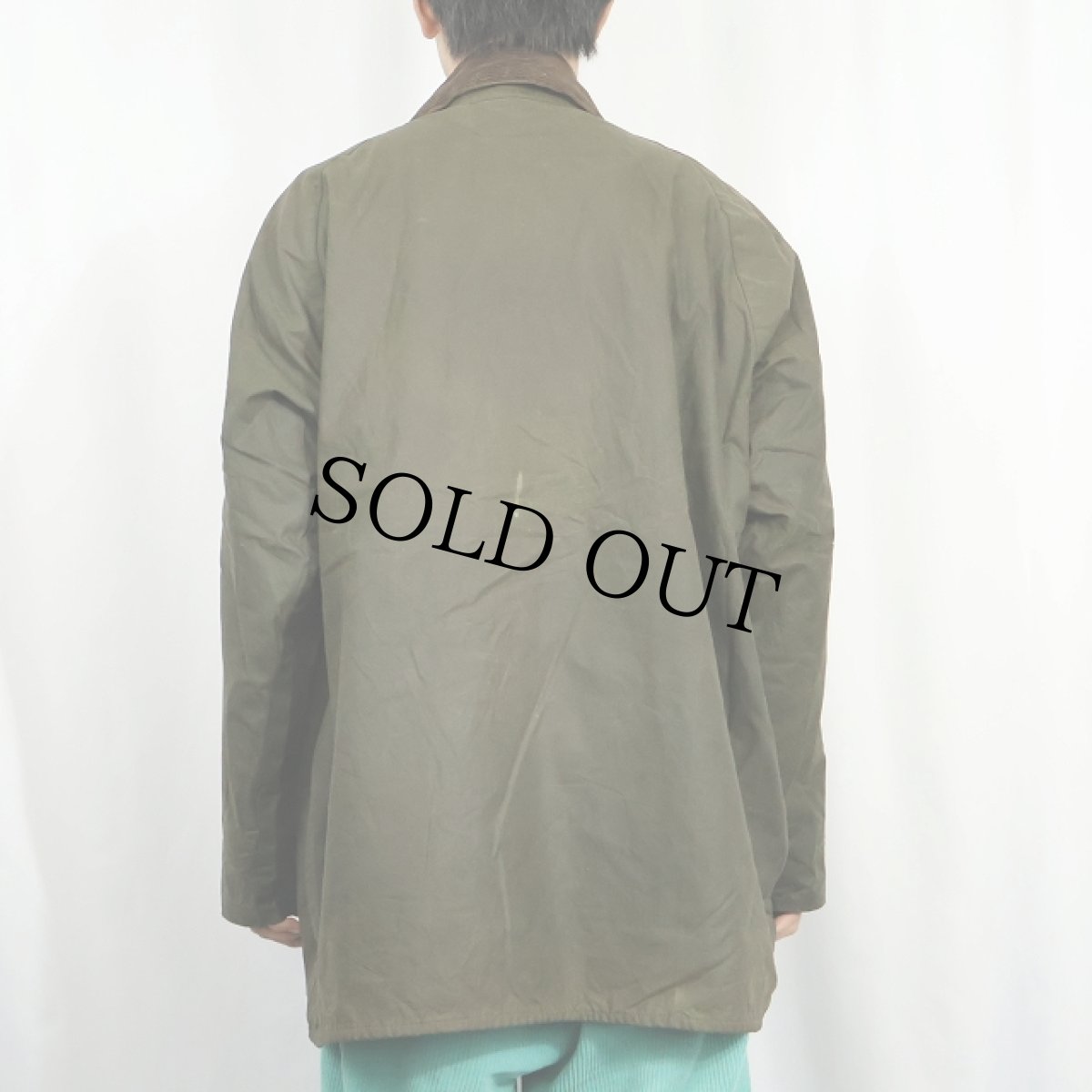 画像3: 90's Barbour ENGLAND製 "BEAUFORT" オイルドジャケット 3ワラント (3)