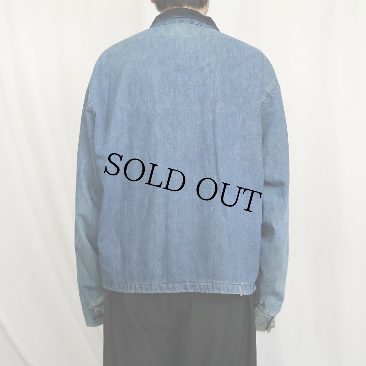 画像3: 60〜70's JCPenney BIGMAC キルティングライナー 中綿入り デニムジップジャケット (3)