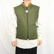 画像2: 90's ORVIS USA製 キルティングベスト L (2)