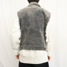 画像3: 80〜90's Levi's 70505-1517 USA製 カットオフ コーデュロイジャケット SIZE49 (3)