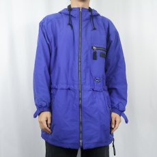 画像2: 90's Eddie Bauer EBTEK "Thinsulate" ロゴパッチ付き 中綿入り ナイロンマウンテンパーカー M (2)