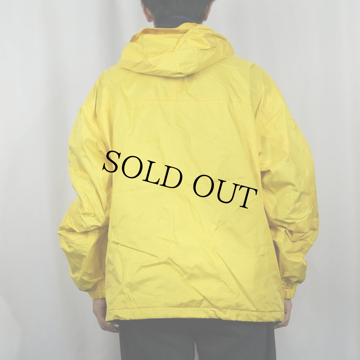 画像5: 90's Eddie Bauer EBTEK "GORE-TEX" ロゴ刺繍 裏フリース マウンテンパーカー M (5)