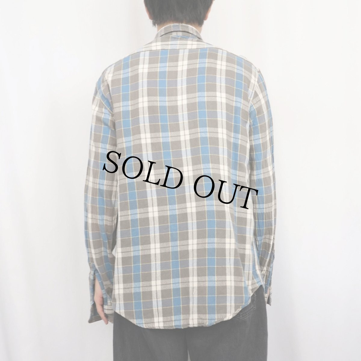 画像3: POLO Ralph Lauren チェック柄 ヘビーネルシャツ L (3)