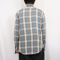 画像3: POLO Ralph Lauren チェック柄 ヘビーネルシャツ L (3)