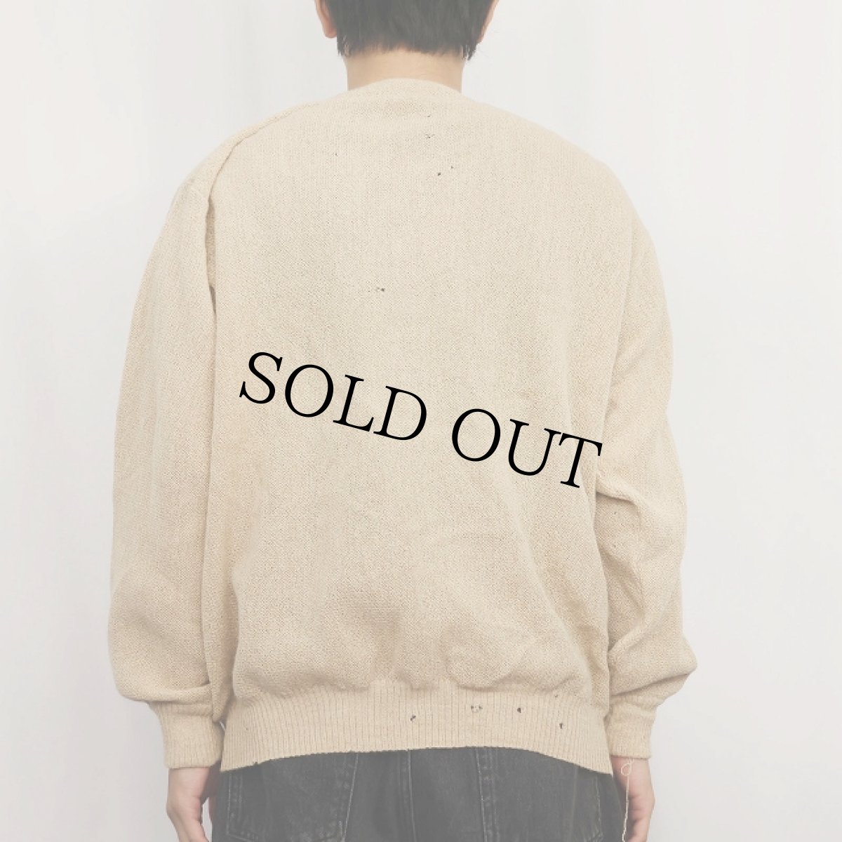 画像3: 70〜80's Rugby LINKS Fashion's アルパカニットカーディガン (3)