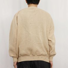 画像3: 70〜80's Rugby LINKS Fashion's アルパカニットカーディガン (3)