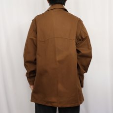 画像3: 40〜50's SNCF フランス国鉄 ダックワークジャケット  (3)