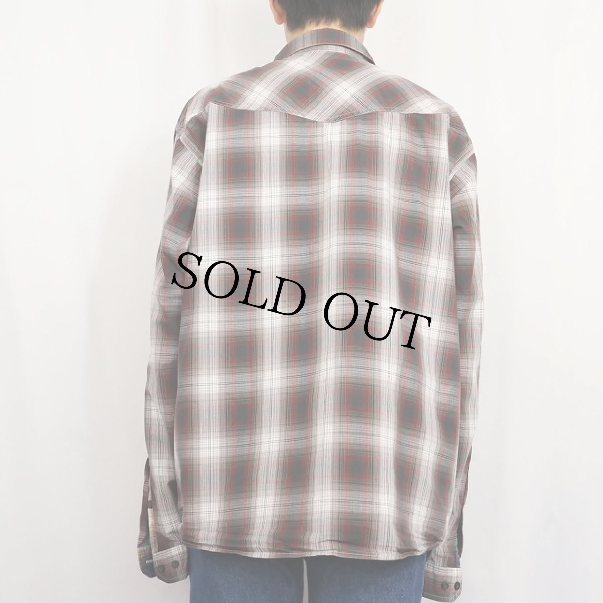 画像3: 2011AW Patagonia "ORGANIC COTTON" オンブレーチェック柄 コットンシャツ XL (3)