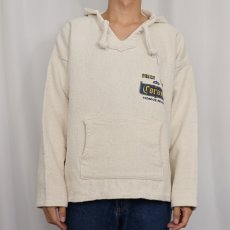 画像3: CORONA BEACH CLUB MEXICO製 ビールメーカープリント メキシカンパーカー XL (3)