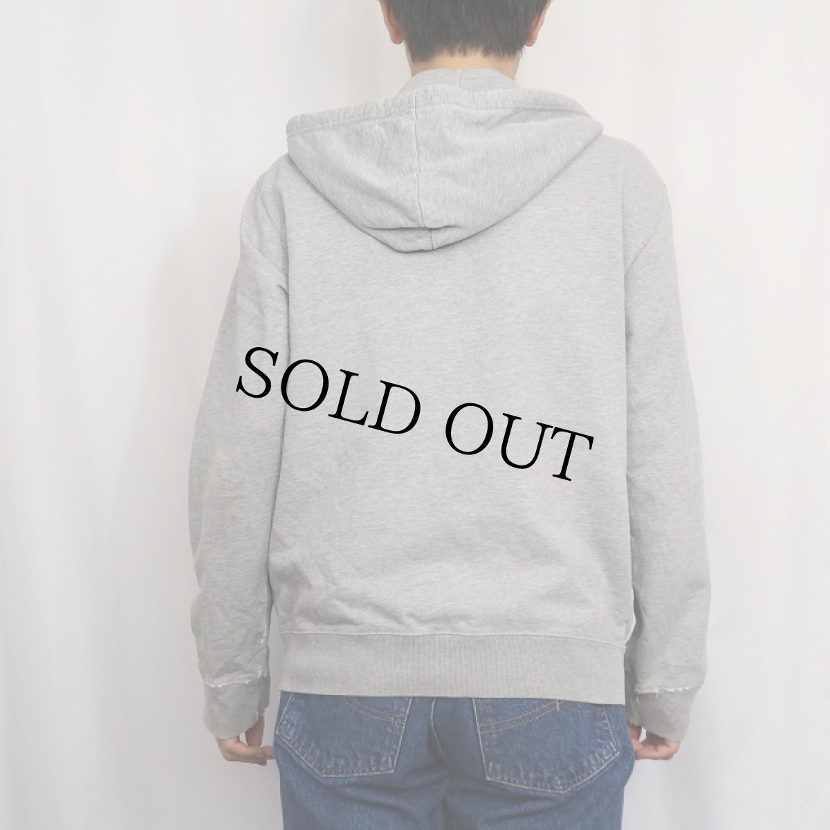 画像3: POLO Ralph Lauren ロゴ刺繍 コットンジップパーカー S (3)