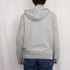 画像3: POLO Ralph Lauren ロゴ刺繡 コットンジップパーカー S (3)