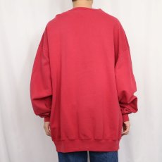 画像3: 90's RUSSELL ATHLETIC USA製 "HIGH COTTON" ロゴ刺繍 前V スウェット XL (3)