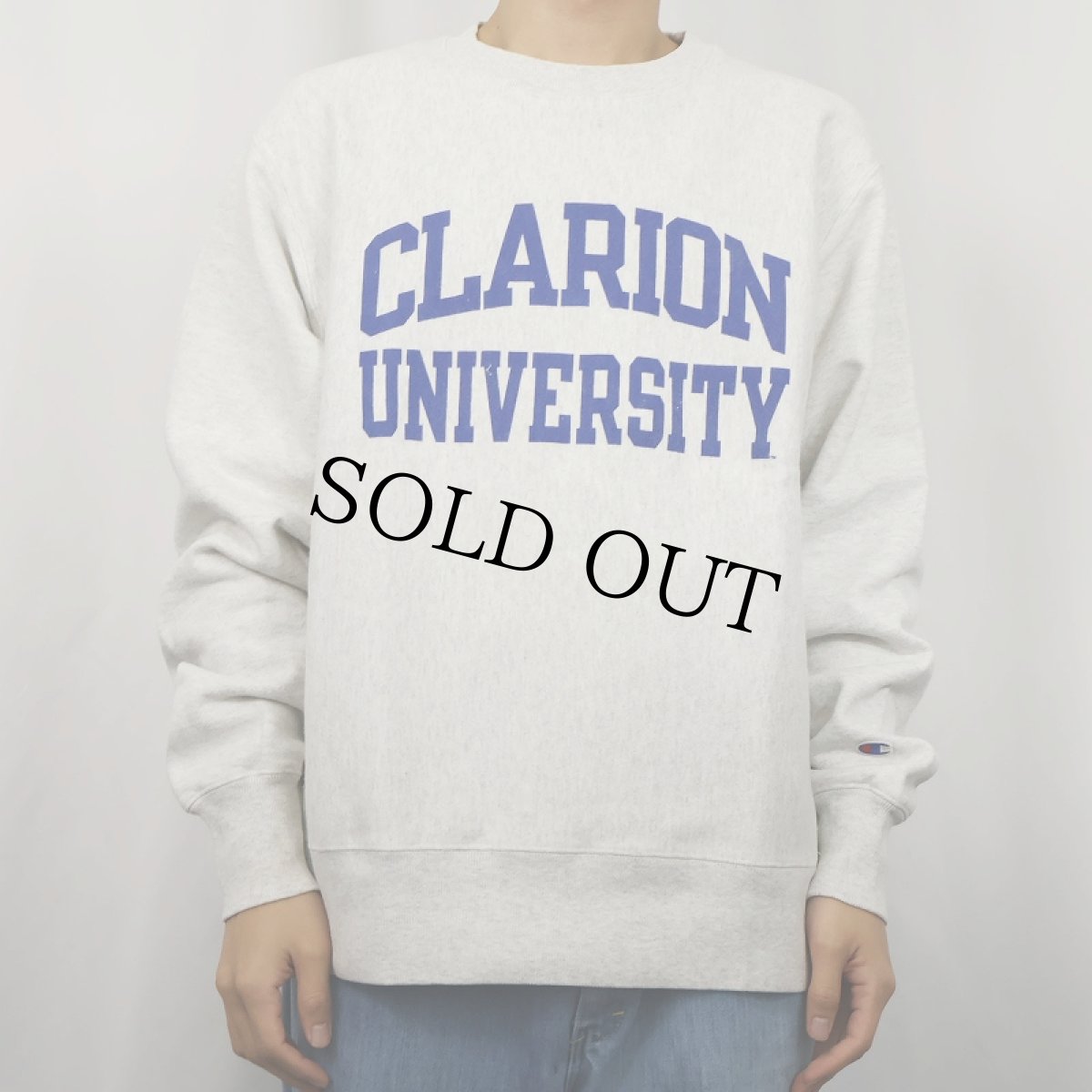 画像2: Champion REVERSE WEAVE "CLARION UNIVERSITY" プリントスウェット M (2)