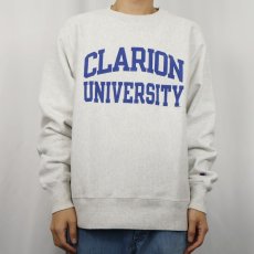 画像2: Champion REVERSE WEAVE "CLARION UNIVERSITY" プリントスウェット M (2)