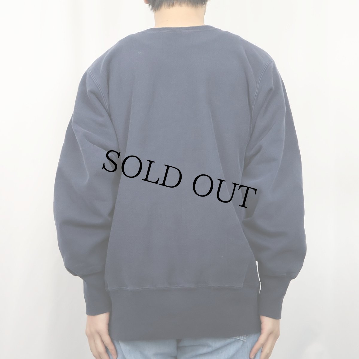 画像3: 90's Champion REVERSE WEAVE "WASHINGTON" プリントスウェット NAVY L (3)