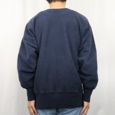 画像3: 90's Champion REVERSE WEAVE "WASHINGTON" プリントスウェット NAVY L (3)