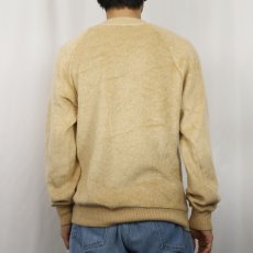 画像3: 70〜80's Troy Hill USA製 Vネック パイルニットセーター (3)