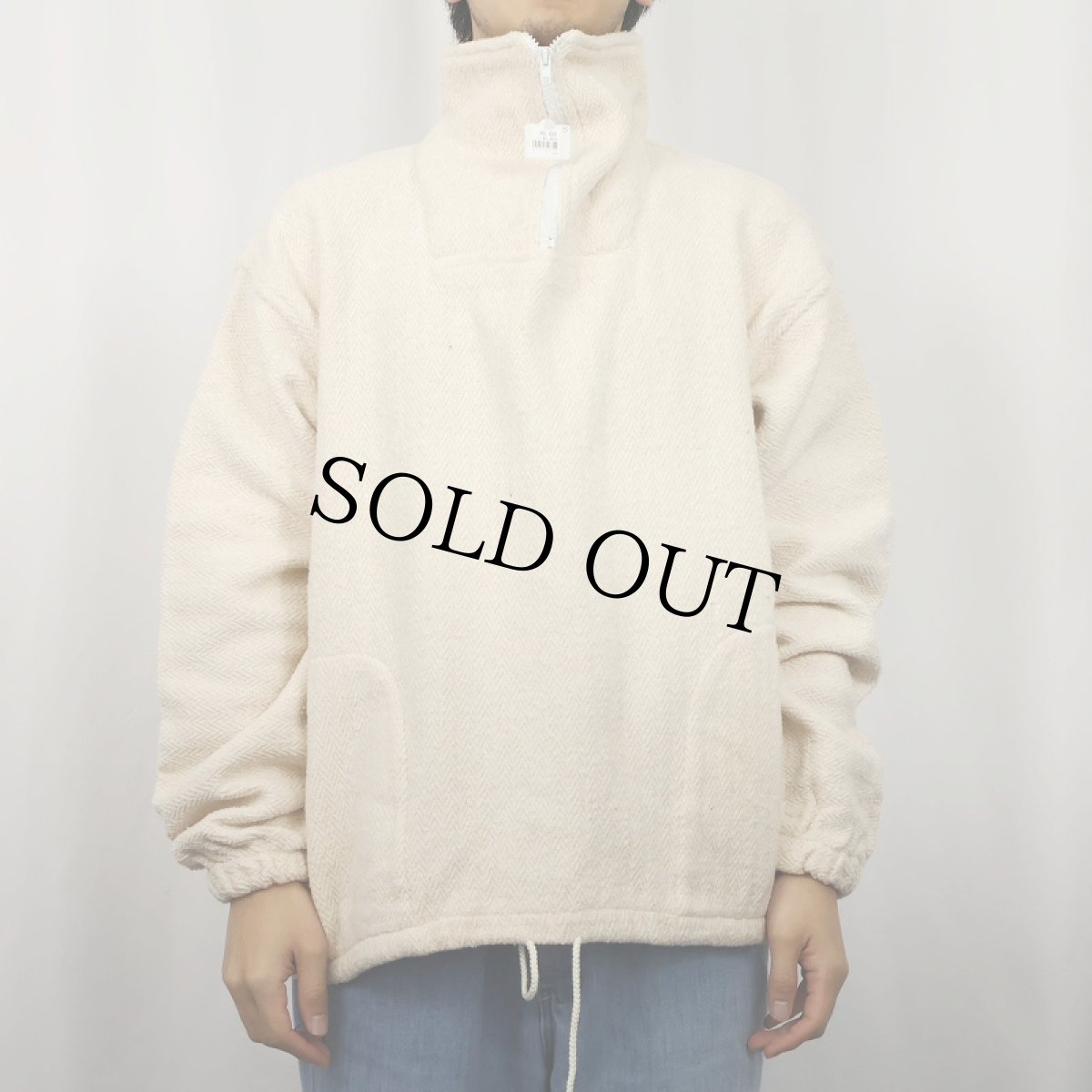 画像2: 90's EARTH RAGZ MEXICO製 ハーフジップ プルオーバージャケット XXL (2)