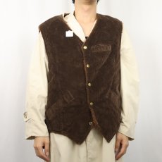 画像3: 裏ボア コーデュロイベスト (3)