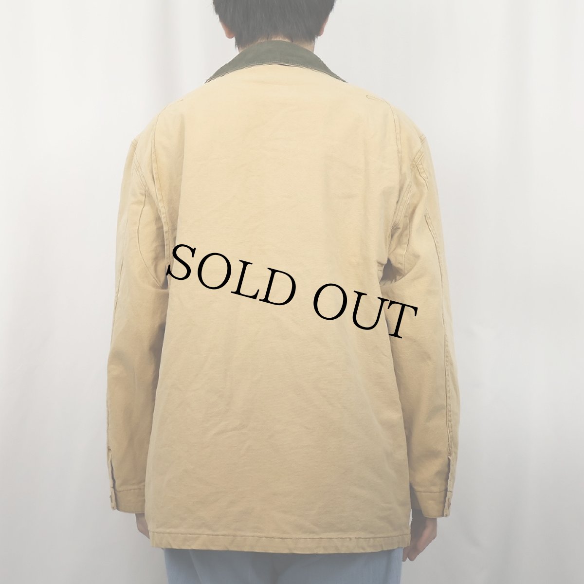 画像3: 80〜90's L.L.Bean USA製 ダックハンティングジャケット M (3)