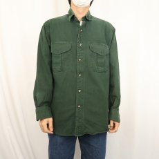 画像2: 60〜70's C.C.FILSON CO. シャモアクロスシャツ M (2)