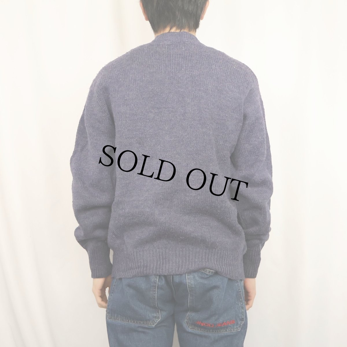 画像3: 60〜70's ニットジップジャケット (3)