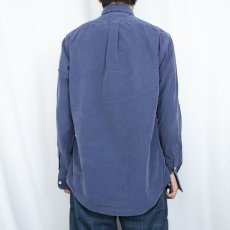 画像3: Ralph Lauren "CUSTOM FIT" ロゴ刺繍 コーデュロイ ボタンダウンシャツ M (3)