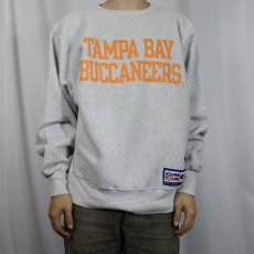 画像2: 90's Champion REVERSE WEAVE "TAMPA BAY BUCCANEERS" NFLチームプリントスウェット L (2)