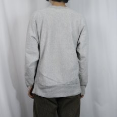 画像3: 80's Champion REVERSE WEAVE USA製 トリコタグ "GETTYSBURG ATHLETICS" プリントスウェット L (3)