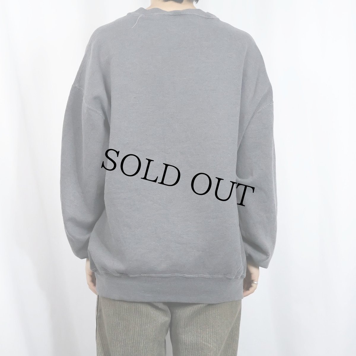 画像3: 90's RUSSELL ATHLETIC USA製 前V "PENNSYLVANLA ATHLETICS" 後染め プリントスウェット XXL (3)