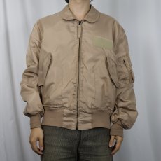 画像2: 2000's U.S.AIR FORCE CWU-36/P "TAN" フライトジャケット LARGE (2)