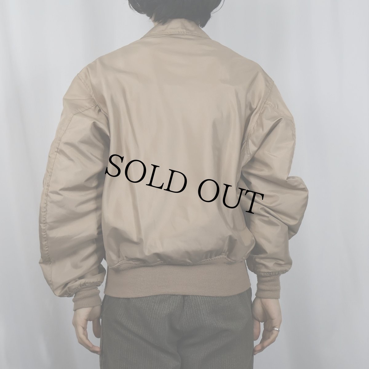 画像3: 2000's U.S.AIR FORCE CWU-36/P "TAN" フライトジャケット LARGE (3)