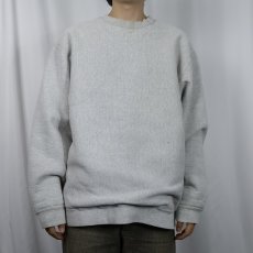 画像2: 90's CAMBER USA製 裏サーマル 無地スウェット XL (2)