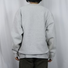画像3: 90's CAMBER USA製 裏サーマル 無地スウェット XL (3)
