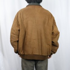 画像3: 80〜90's L.L.Bean USA製 スエードレザージャケット XL (3)