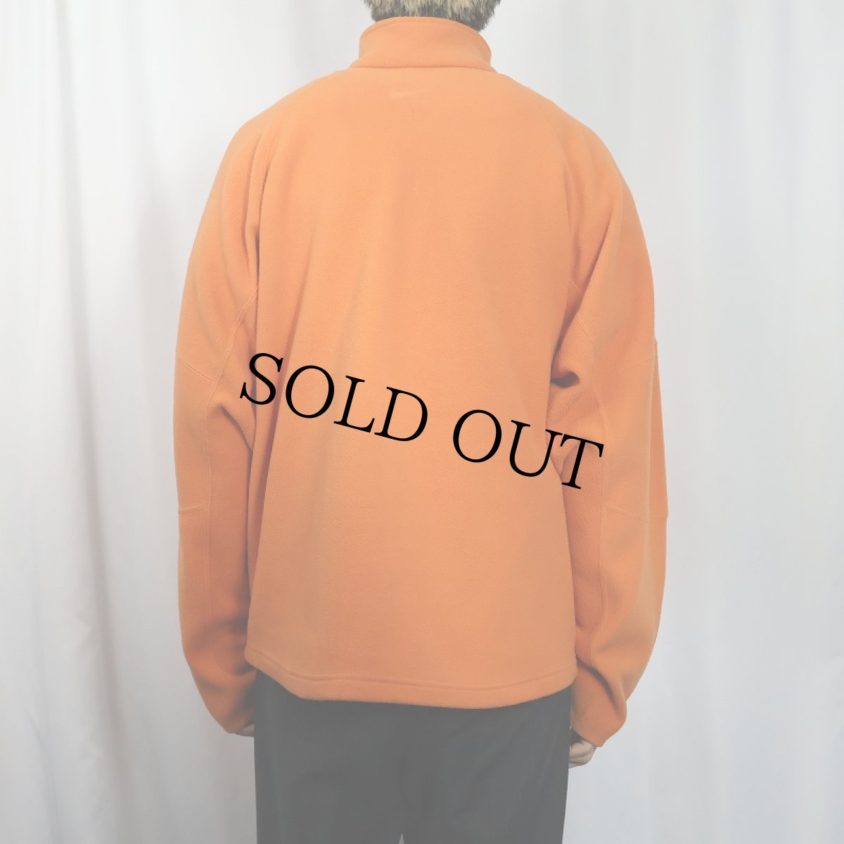 画像3: NIKE ハーフジップ フリースジャケット L (3)