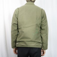 画像3: 80's U.S.NAVY A-2 デッキジャケット MEDIUM (3)